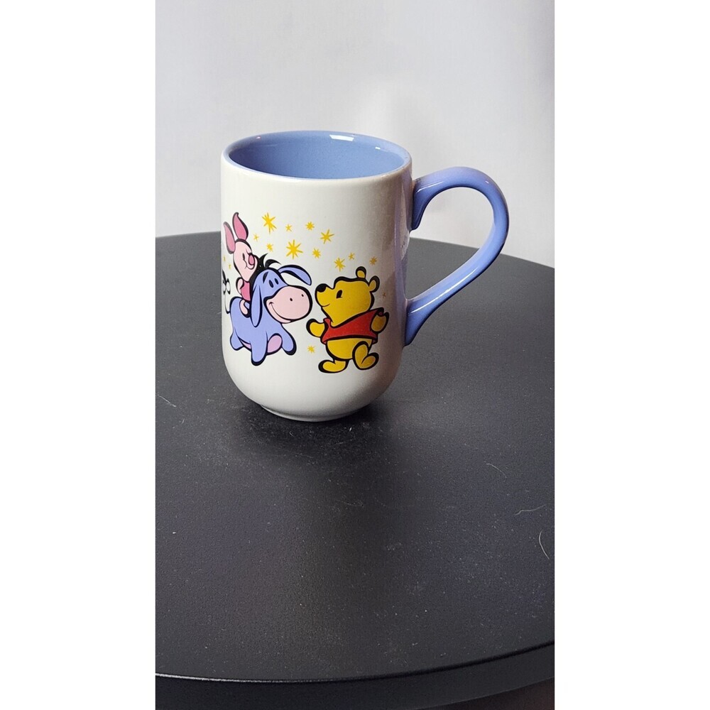 Disney Winnie The Pooh And Friends Castle Sketch Art Mug Piglet Eeyore